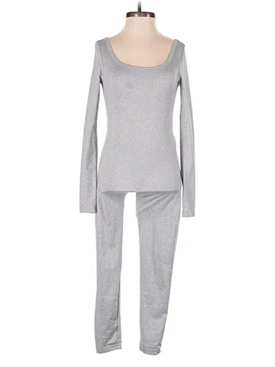 Pre-owned Unbranded Jumpsuit In Gray