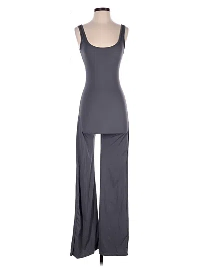 Pre-owned Unbranded Jumpsuit In Gray