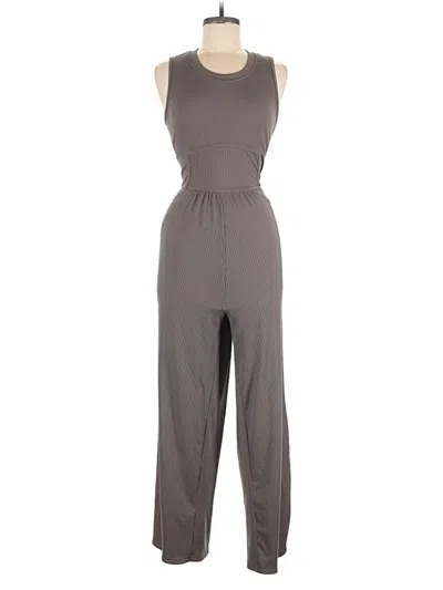 Pre-owned Unbranded Jumpsuit In Gray
