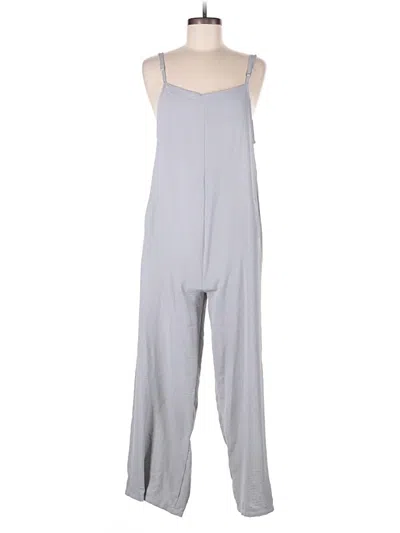 Pre-owned Unbranded Jumpsuit In Gray