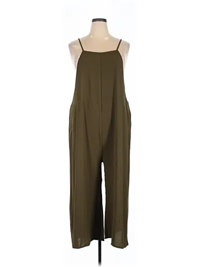 Pre-owned Unbranded Jumpsuit In Green