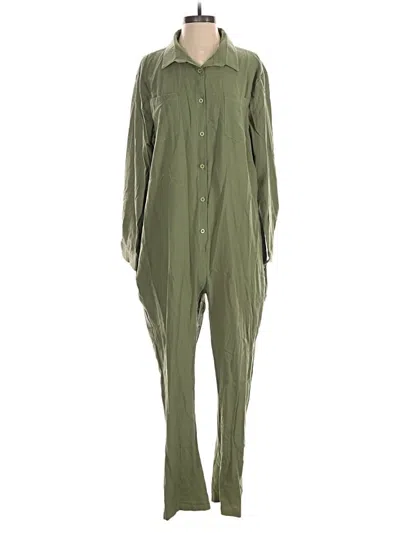 Pre-owned Unbranded Jumpsuit In Green
