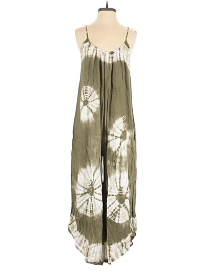 Pre-owned Unbranded Jumpsuit In Green