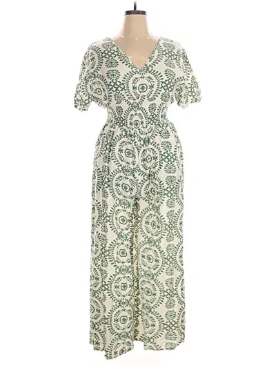 Pre-owned Unbranded Jumpsuit In Green