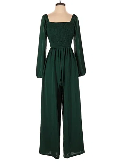 Pre-owned Unbranded Jumpsuit In Green