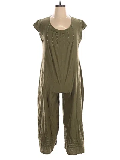 Pre-owned Unbranded Jumpsuit In Green