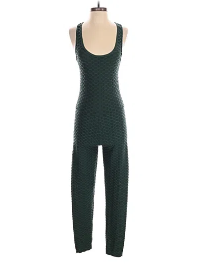 Pre-owned Unbranded Jumpsuit In Green