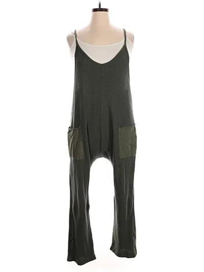 Pre-owned Unbranded Jumpsuit In Green