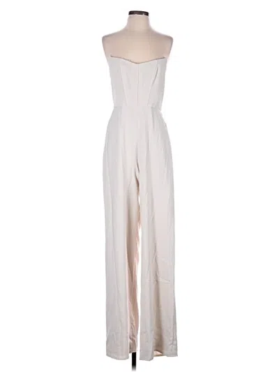 Pre-owned Unbranded Jumpsuit In Ivory