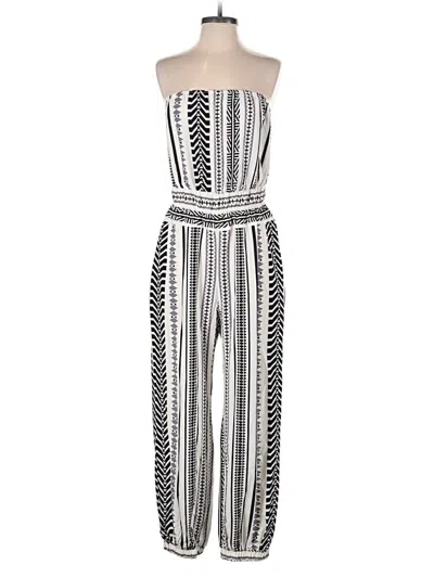 Pre-owned Unbranded Jumpsuit In Ivory