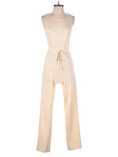 Pre-owned Unbranded Jumpsuit In Ivory