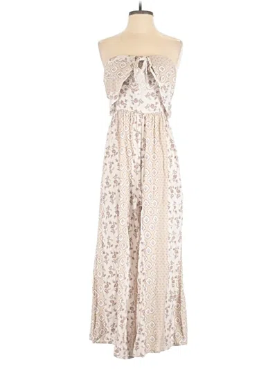 Pre-owned Unbranded Jumpsuit In Ivory