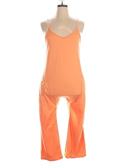 Pre-owned Unbranded Jumpsuit In Orange