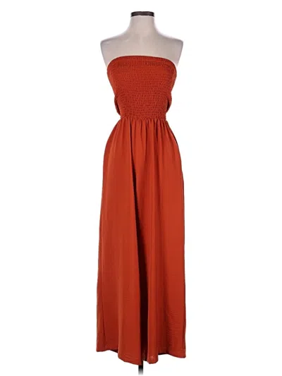 Pre-owned Unbranded Jumpsuit In Orange