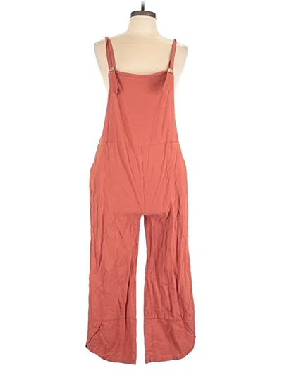 Pre-owned Unbranded Jumpsuit In Orange