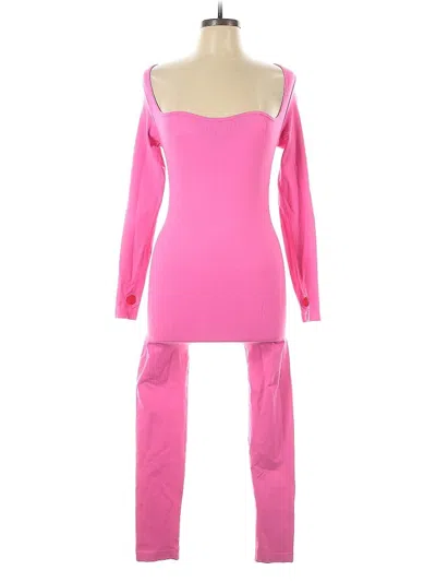 Pre-owned Unbranded Jumpsuit In Pink