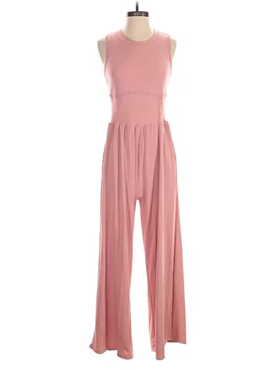 Pre-owned Unbranded Jumpsuit In Pink