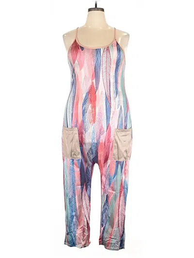 Pre-owned Unbranded Jumpsuit In Pink