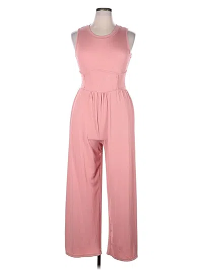 Pre-owned Unbranded Jumpsuit In Pink