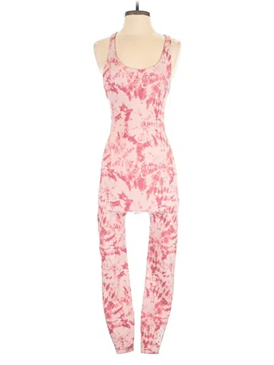 Pre-owned Unbranded Jumpsuit In Pink