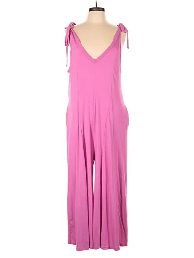 Pre-owned Unbranded Jumpsuit In Pink