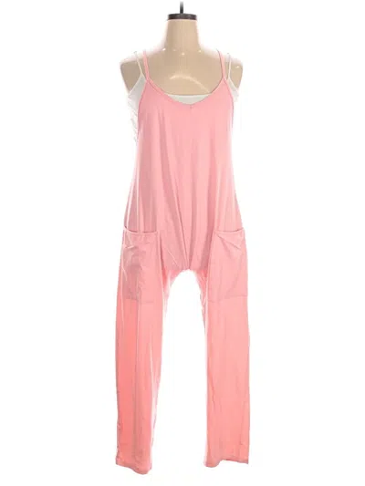 Pre-owned Unbranded Jumpsuit In Pink