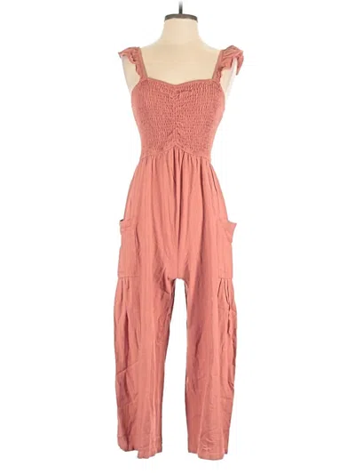 Pre-owned Unbranded Jumpsuit In Pink
