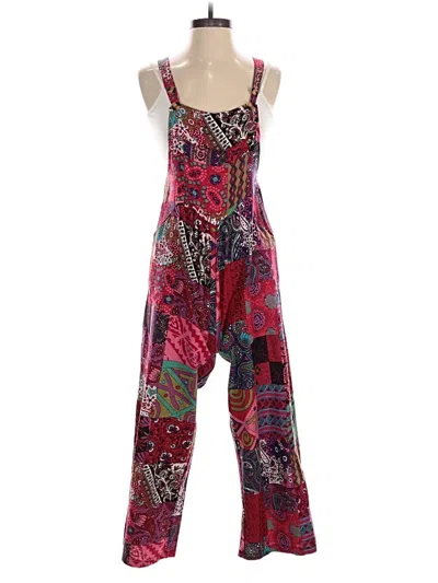 Pre-owned Unbranded Jumpsuit In Pink