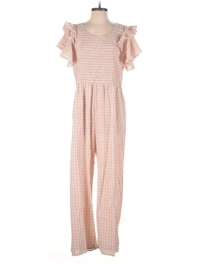 Pre-owned Unbranded Jumpsuit In Pink