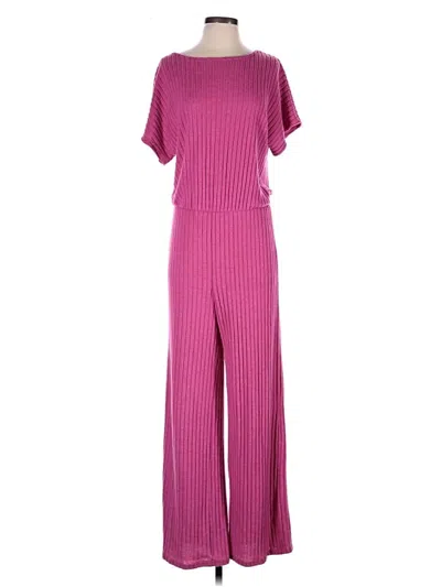 Pre-owned Unbranded Jumpsuit In Pink