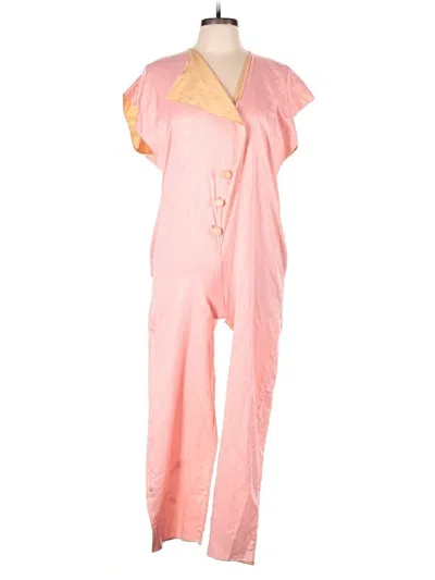 Pre-owned Unbranded Jumpsuit In Pink