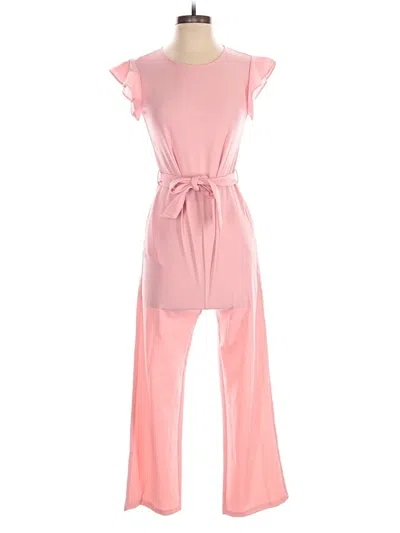 Pre-owned Unbranded Jumpsuit In Pink