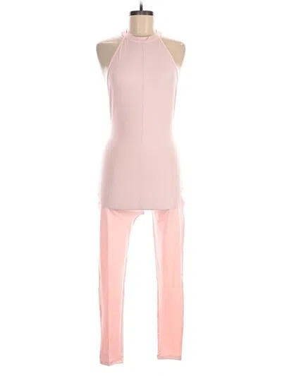 Pre-owned Unbranded Jumpsuit In Pink