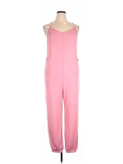 Pre-owned Unbranded Jumpsuit In Pink