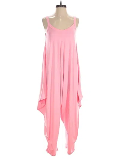 Pre-owned Unbranded Jumpsuit In Pink