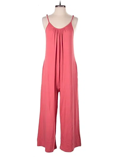 Pre-owned Unbranded Jumpsuit In Pink