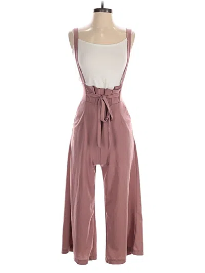 Pre-owned Unbranded Jumpsuit In Pink