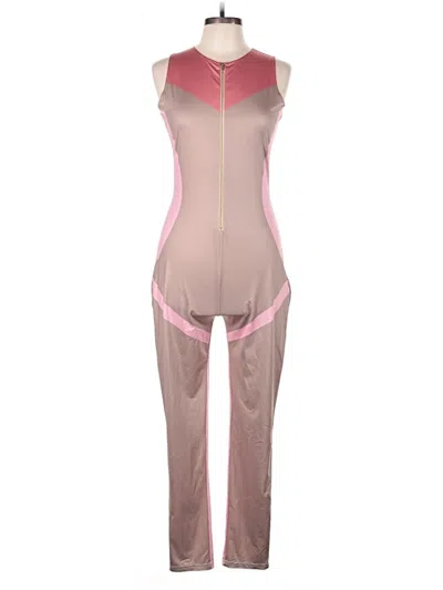 Pre-owned Unbranded Jumpsuit In Pink