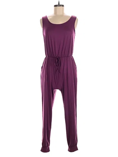 Pre-owned Unbranded Jumpsuit In Purple