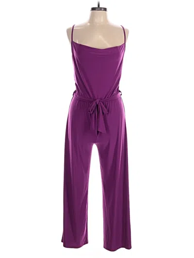 Pre-owned Unbranded Jumpsuit In Purple