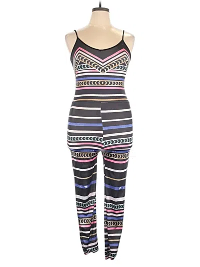 Pre-owned Unbranded Jumpsuit In Purple