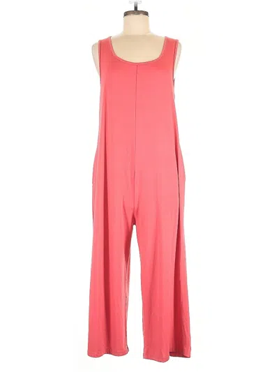 Pre-owned Unbranded Jumpsuit In Red