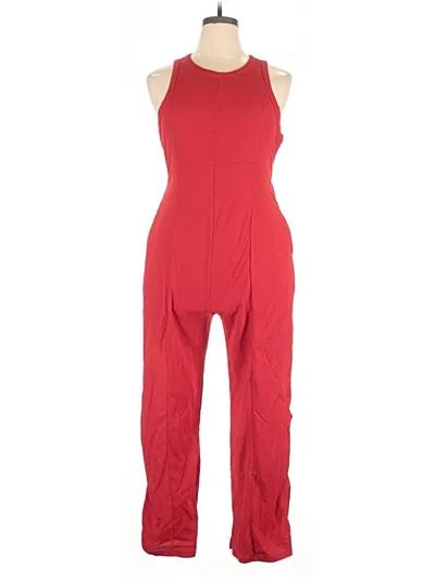 Pre-owned Unbranded Jumpsuit In Red