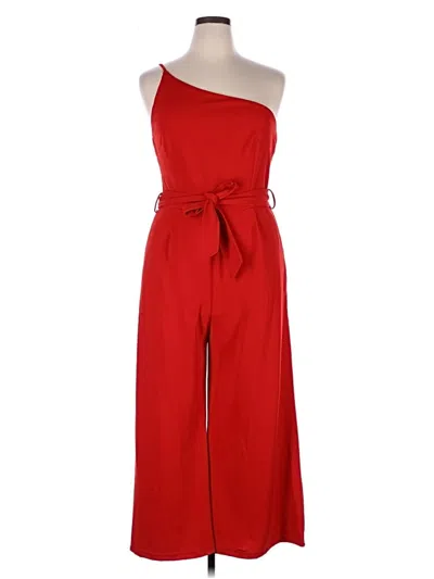 Pre-owned Unbranded Jumpsuit In Red