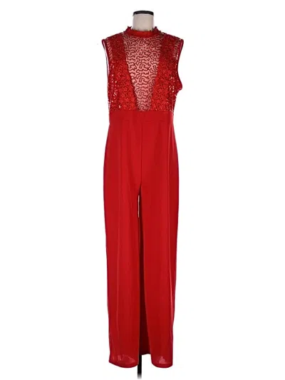 Pre-owned Unbranded Jumpsuit In Red