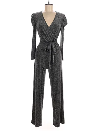 Pre-owned Unbranded Jumpsuit In Silver