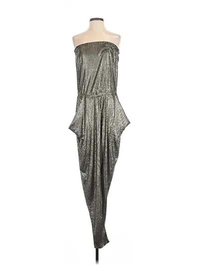 Pre-owned Unbranded Jumpsuit In Silver