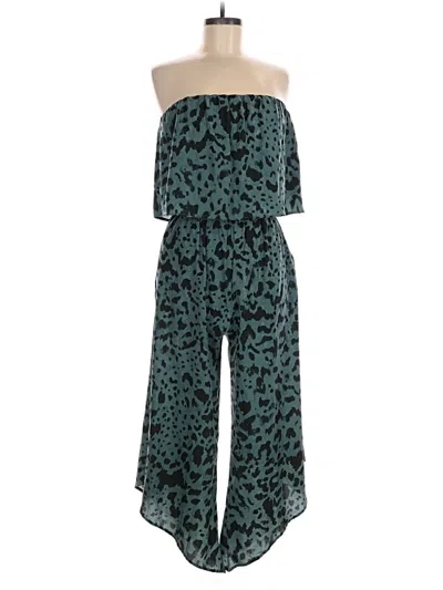 Pre-owned Unbranded Jumpsuit In Teal