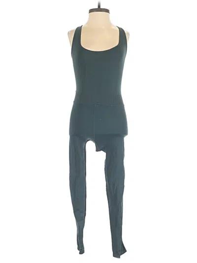 Pre-owned Unbranded Jumpsuit In Teal