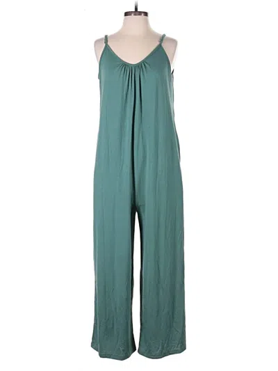Pre-owned Unbranded Jumpsuit In Teal